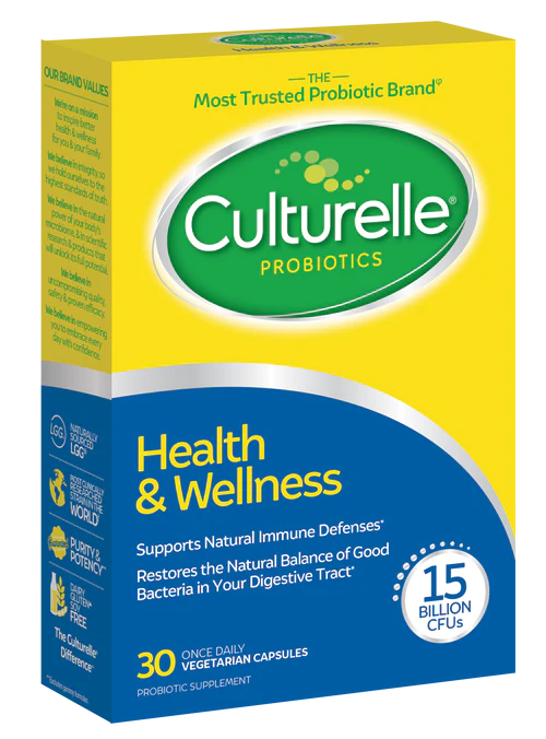 Culturelle Natural Health & Wellness Capsules 30 each