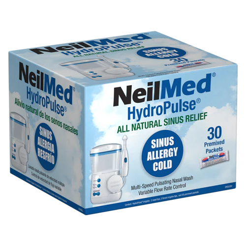 NeilMed Hydropulse - Multi-Speed Electric Pulsating Nasal Sinus Irrigation System