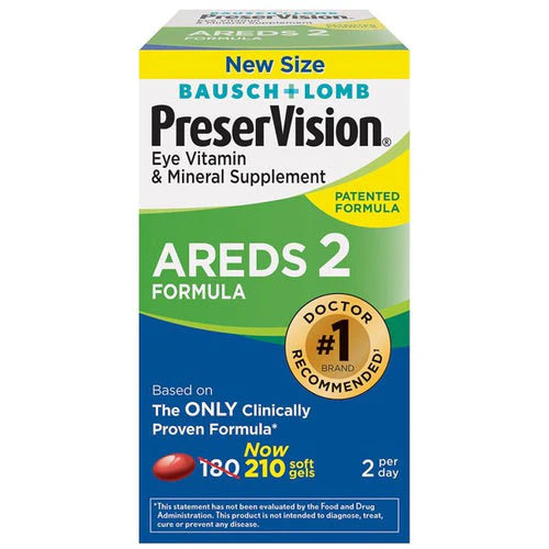 PreserVision AREDS2 Formula, 210 Soft Gels