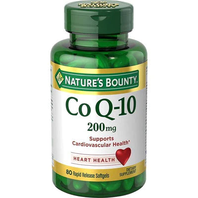 Nature's Bounty Co Q-10 200mg - 80ct Softgels