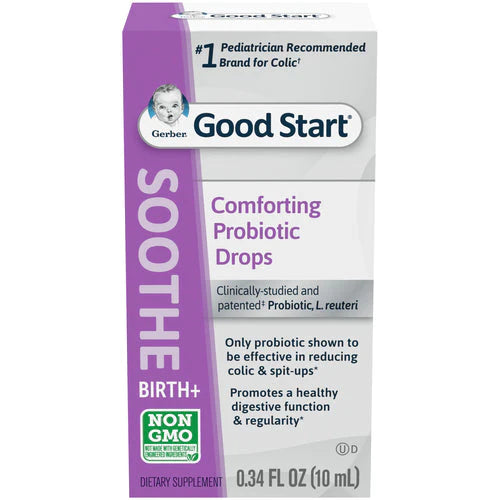 Gerber Good Start Soothe Probiotic Drops, 0.34 fl oz Bottle