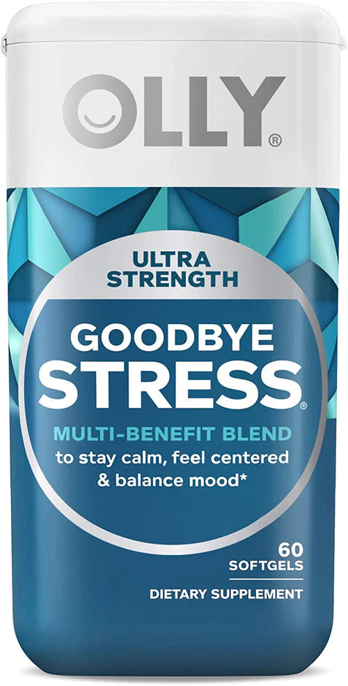 OLLY Ultra Strength Softgels - Goodbye Stress 60ct